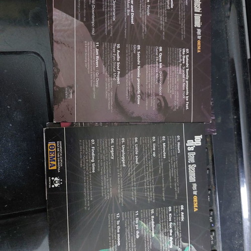 Top d.j's DVD and CD new, pack of 8 missing number 6