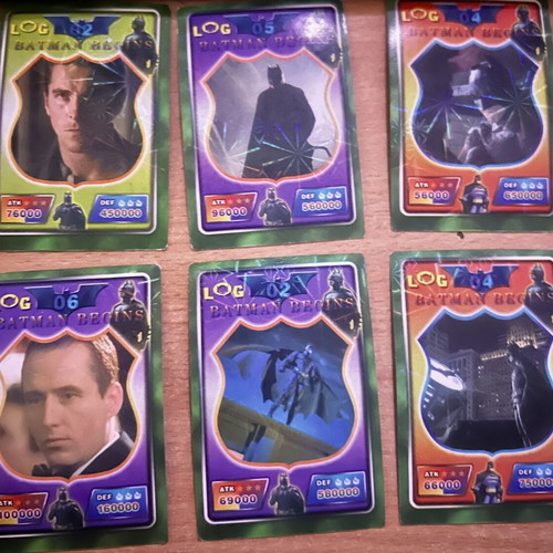Batman Begins collection cards, 2005 special edition
