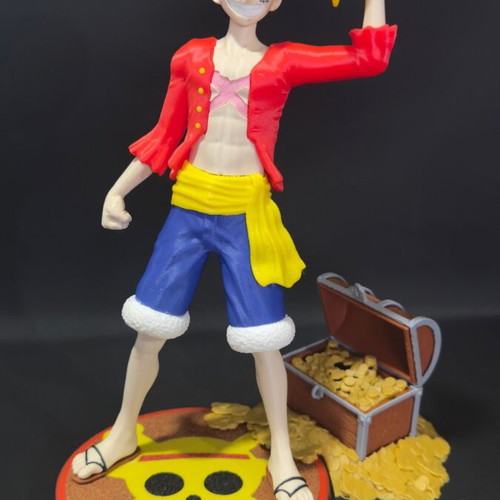 Φιγούρα Monkey D Luffy 35cm καινούργια, 3D printed