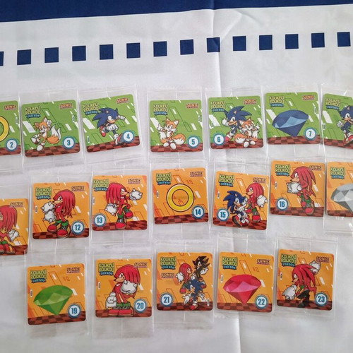 Sonic Koukouroukou Stickers New Pack of 23 Sealed