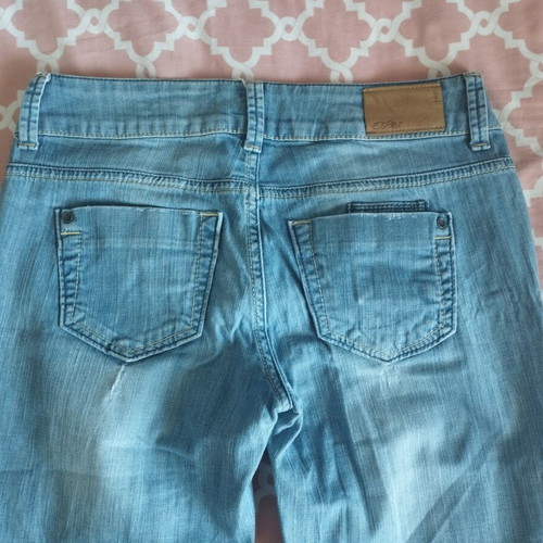 Esprit Vintage Blue Mid Rise Boot Cut Jeans Medium Like New