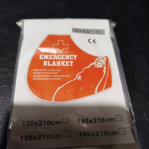 Car first aid kit new, complete in red color