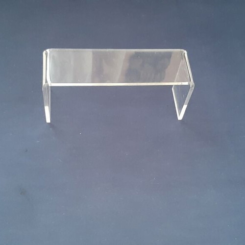 Plexiglass display stand bridge, height 8 cm