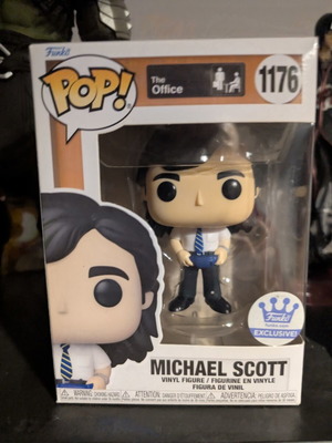 Michael Scott 1176 Exclusive Funko Pop vinyl figure like new