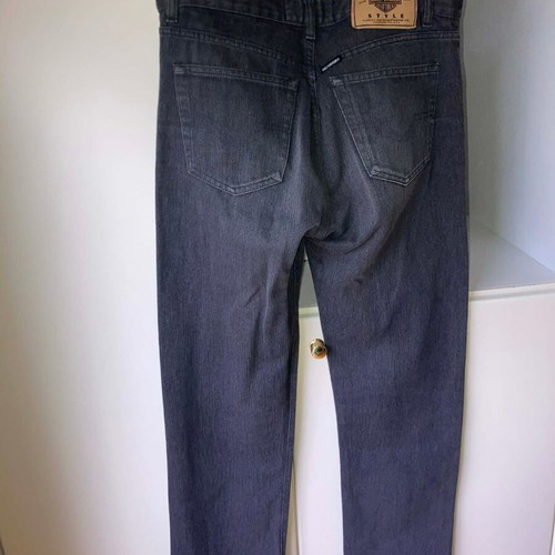 Harley Davidson vintage men's pants in charcoal gray, like new, sizes L and M
