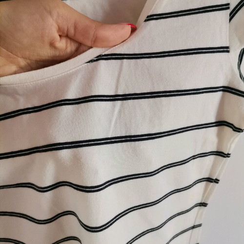 HNM dress size Small with black stripes like new