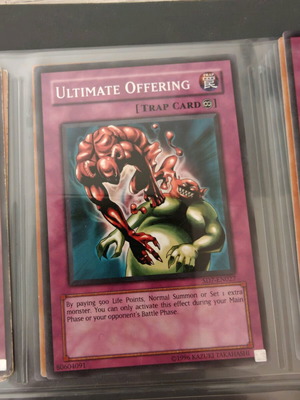 Yu-Gi-Oh card Ultimate Offering like new