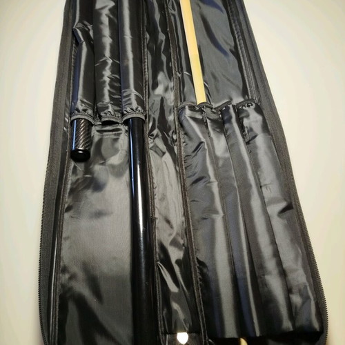 Predator CRM P3 cue used with 21cm extension and case for 3 cues