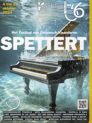 Spetter Festival collectible 6-page brochure new