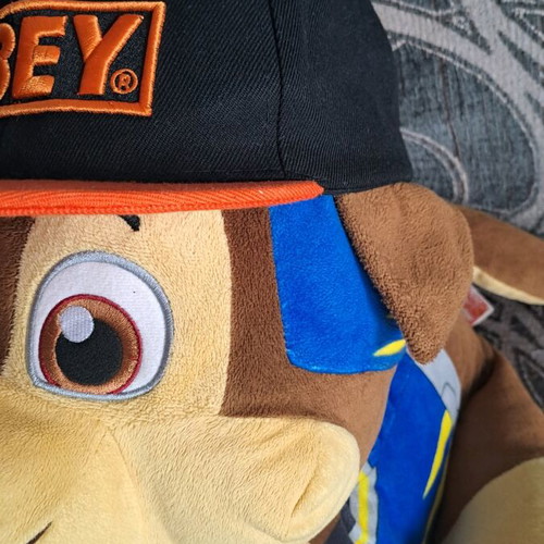 Obey Snapback Hat used with Original Box Logo black-orange