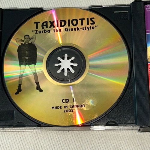 Giannis Taxidiotis Zorba The Greek Style Remix Album double CD like new