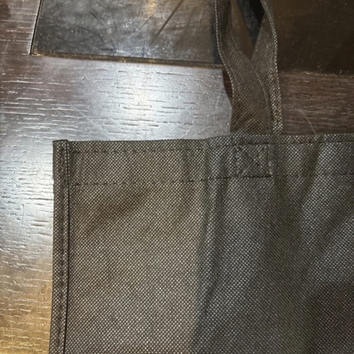DKNY shoulder tote bag, black and white