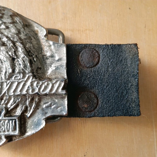 Authentic vintage Harley-Davidson belt buckle like new