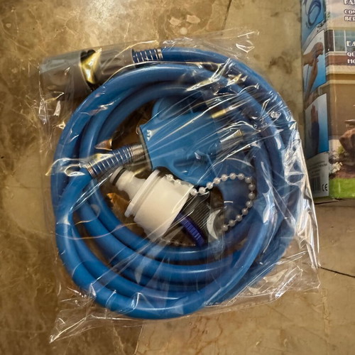 Pet Bathing Tool new, easy install for faster pet baths
