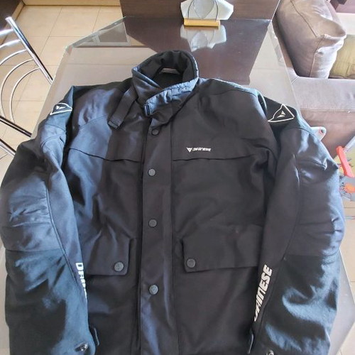 Motorcycle jacket used for men with removable lining