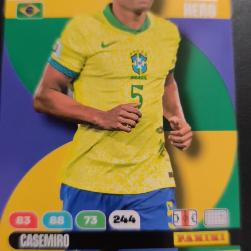 Panini FIFA World Cup 2026 Adrenalynxl card Casemiro 77 new