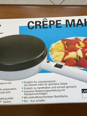 Κρεπιέρα ηλεκτρική 750W σαν καινούργιο