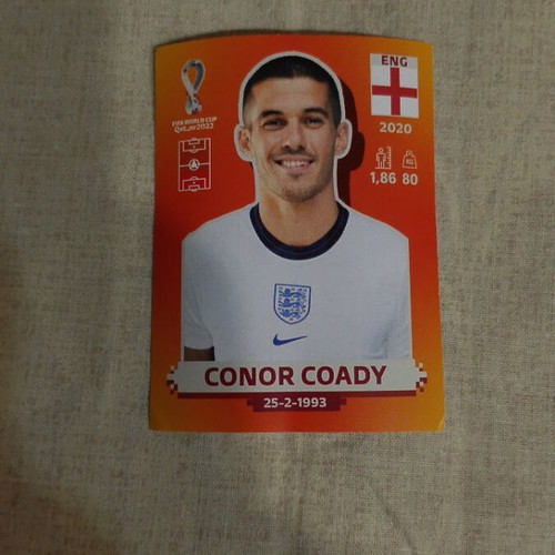 Panini stickers FIFA World Cup Qatar 2022 καινούργια, αριθμοί ENG5, ENG7, ENG19