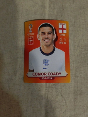 Panini stickers FIFA World Cup Qatar 2022 καινούργια, αριθμοί ENG5, ENG7, ENG19