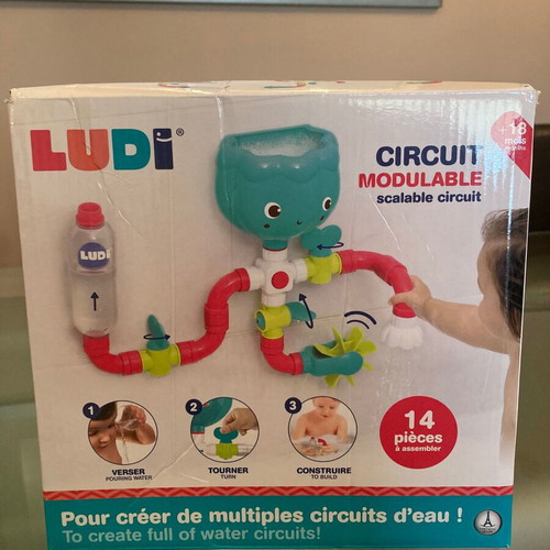 LUDI Water Circuit toy like new for bath play