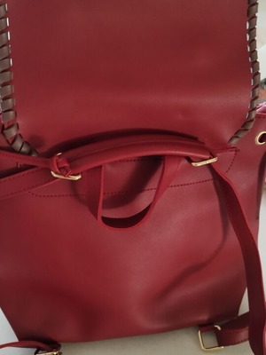 Modissimo backpack bag new, red