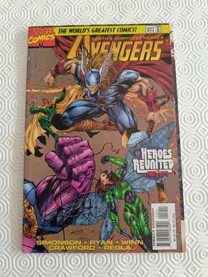 Marvel Comics The Avengers Heroes Reunited Part 2 of 4 like new