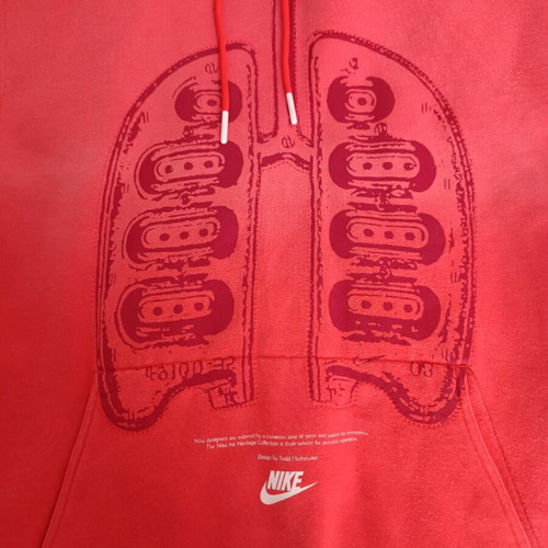 Nike Air vintage hoodie unisex coral, like new, very rare