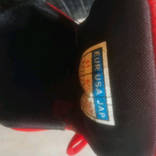 Vox shoes like new, size 41, black and red