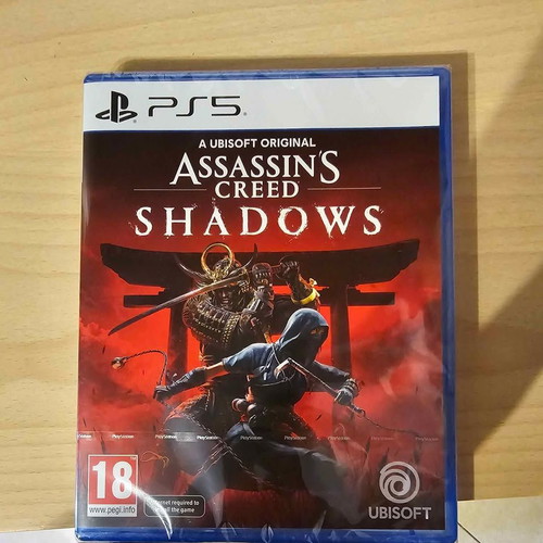 Assassin's Creed Shadows and Sony Dualsense V2 PS5 camouflage new