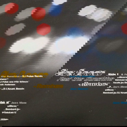 Alex Reece - Feel The Sunshine Remixes 12" single