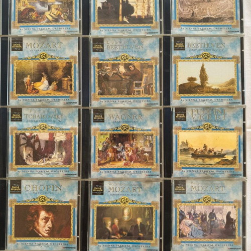 Classical music CD collection new, pack of 32