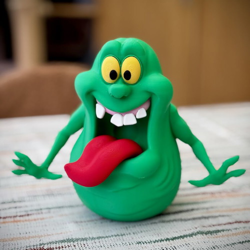 The Ghostbusters Slimer 3D Print Figure 21cm, like new, plastic PLA