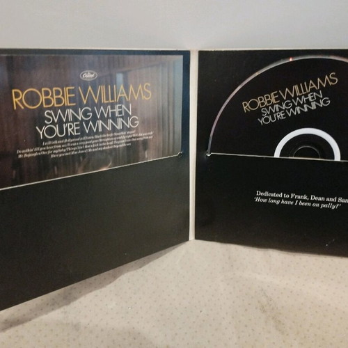 Robbie Williams Swing When You're Winning CD used, jazz