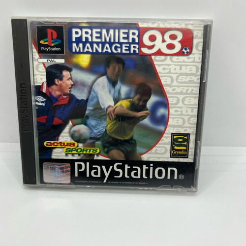 Premier Manager 98 PlayStation 1 used