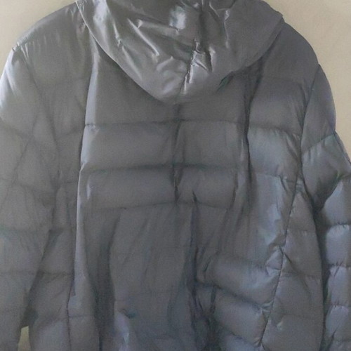 Burberry Brit men's down puffer jacket XXL, navy blue