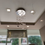 Multipurpose ceiling light fixture, showroom piece
