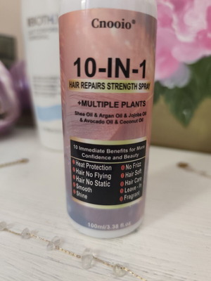 Leave-in hair treatment with heat protection and oils, 100ml, like new