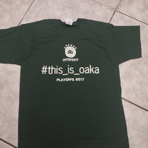 T-shirt Panathinaikos playoffs 2017, like new