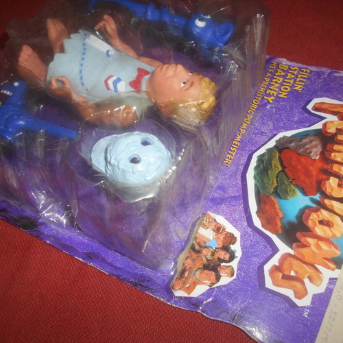 The Flintstones Barney Rubble action figure 1993 Mattel used