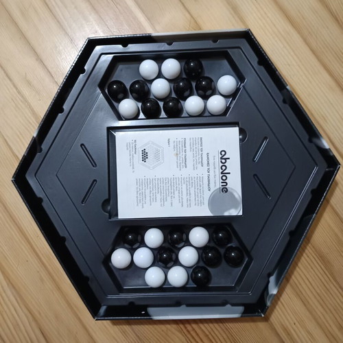 Abalone board game for two players