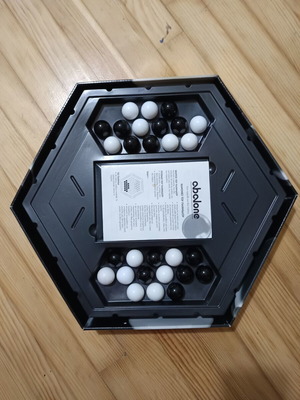 Abalone board game for two players