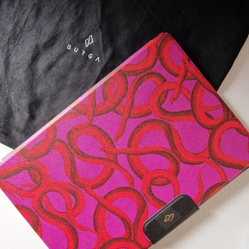 Burga case for Samsung Tab S9 brand new, pink snake pattern