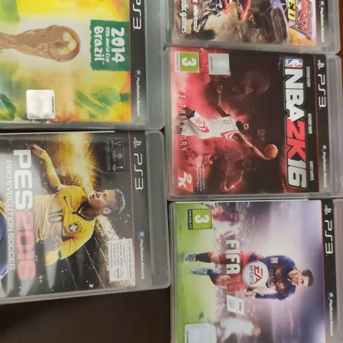 PlayStation 3 games used, various titles