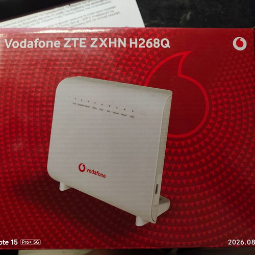 Modem Router ZTE ZXHN H268Q Vodafone new, sealed