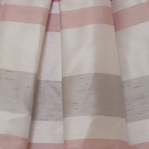 Cocktail dress Asos like new, white with pink and gray stripes, size S
