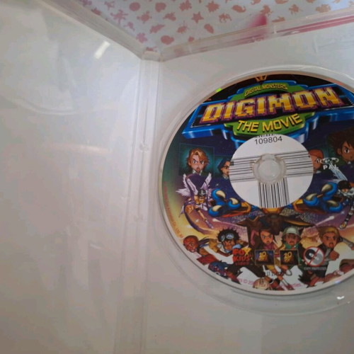 Digimon The Movie DVD used with Greek subtitles