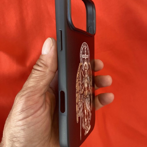 iPhone 17 Pro Max Silicone Case Cover Saint Archangel Michael new