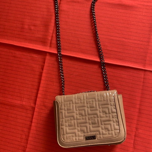 Doca women's shoulder bag beige new