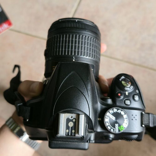Nikon D3300 camera used with bag