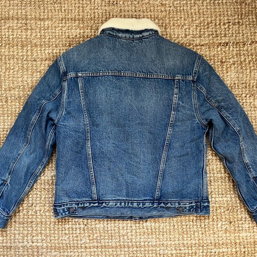 Levi’s Jean jacket with inner lining new, size M, blue